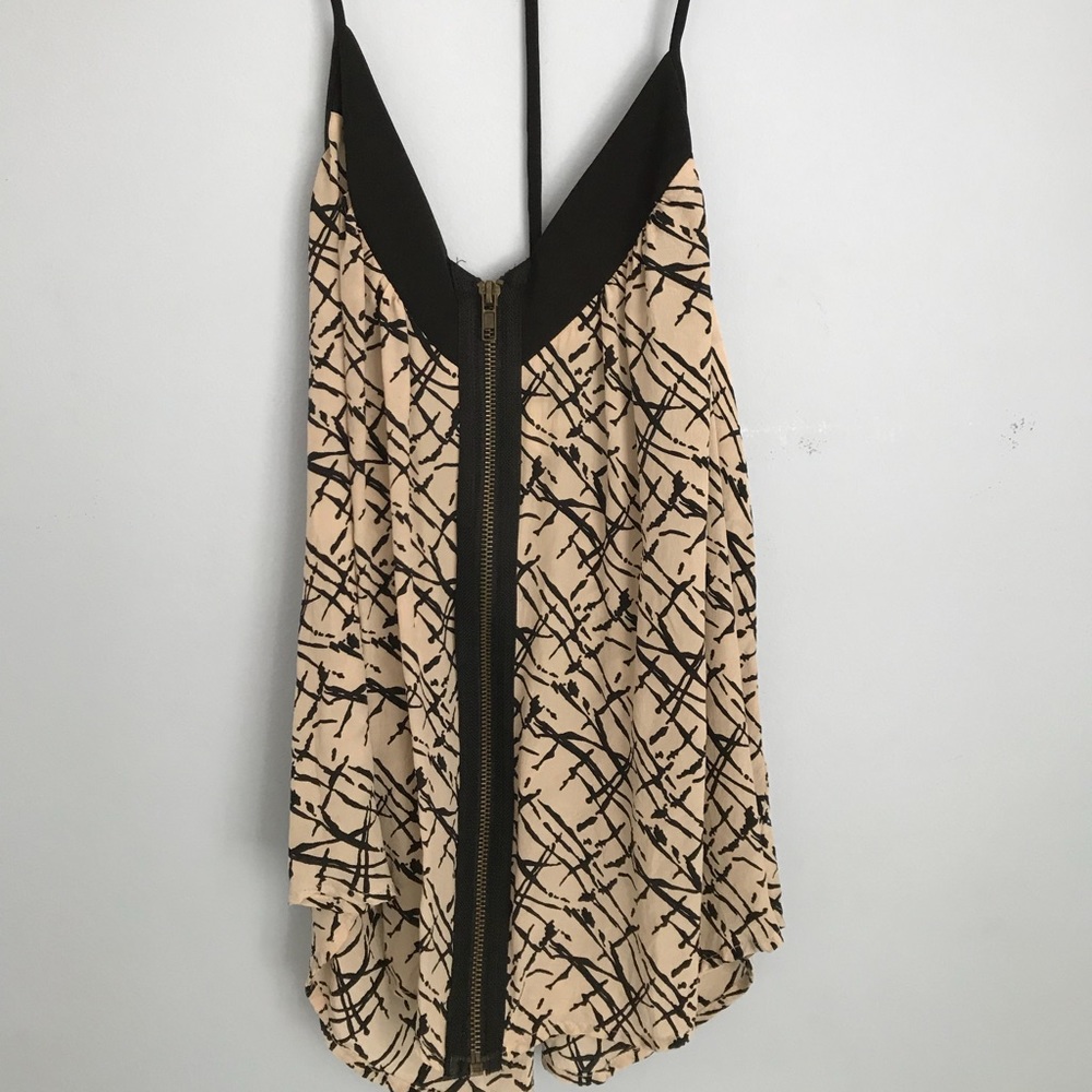 Urban Outfitters Silence & Noise Zipper Tank